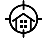 targeted house icon